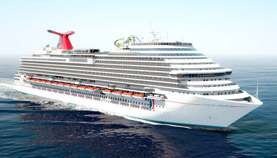 Carnival Vista - the new ship of Carnival Cruise Lines.
