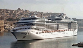 MSC Divina cruise ship.