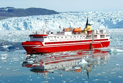 Sarfaq Ittuk ship in Greenland