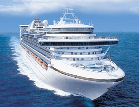 Caribbean Princess cruise ship. Princess Cruises