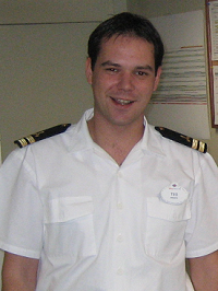 Cruise ship second engineer