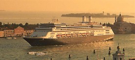 Holland America Line-Rotterdam cruise ship in Venice
