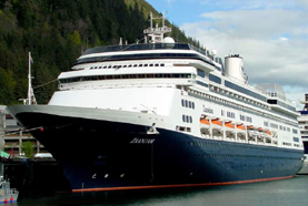 Holland America Line-Zaandam cruise ship