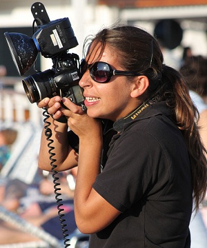 Cruise ship junior photographer